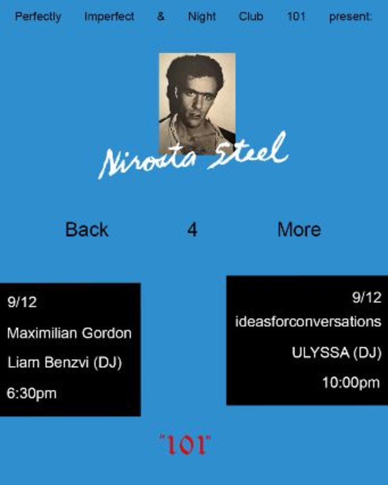 Nirosta Steel, Maximilian Gordon, Liam Benzvi DJ