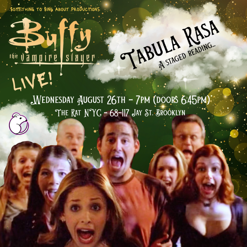 Tabula Rasa Live - A Buffy the Vampire Slayer Reading