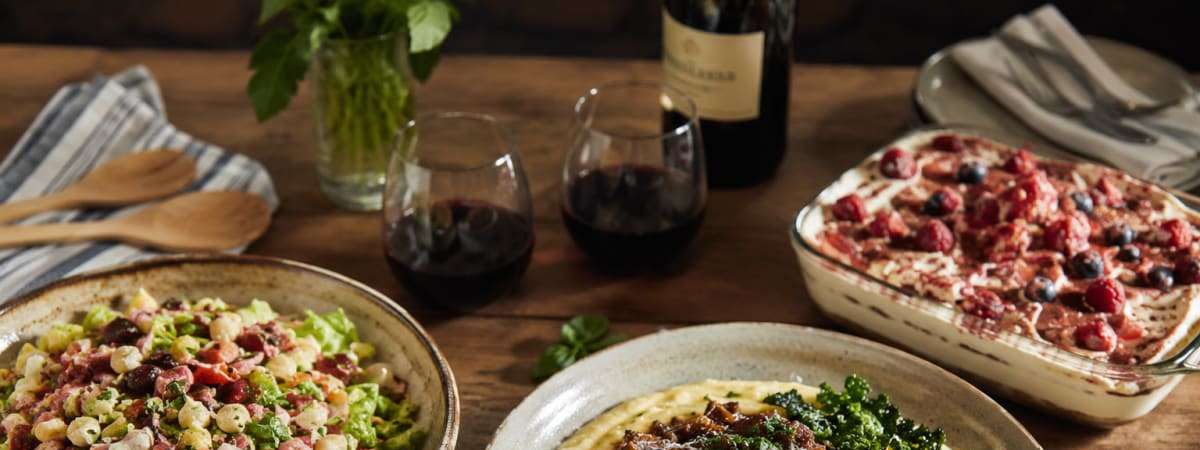 From the Italian Countryside (BYO Wine or Beer) $79.99 per person