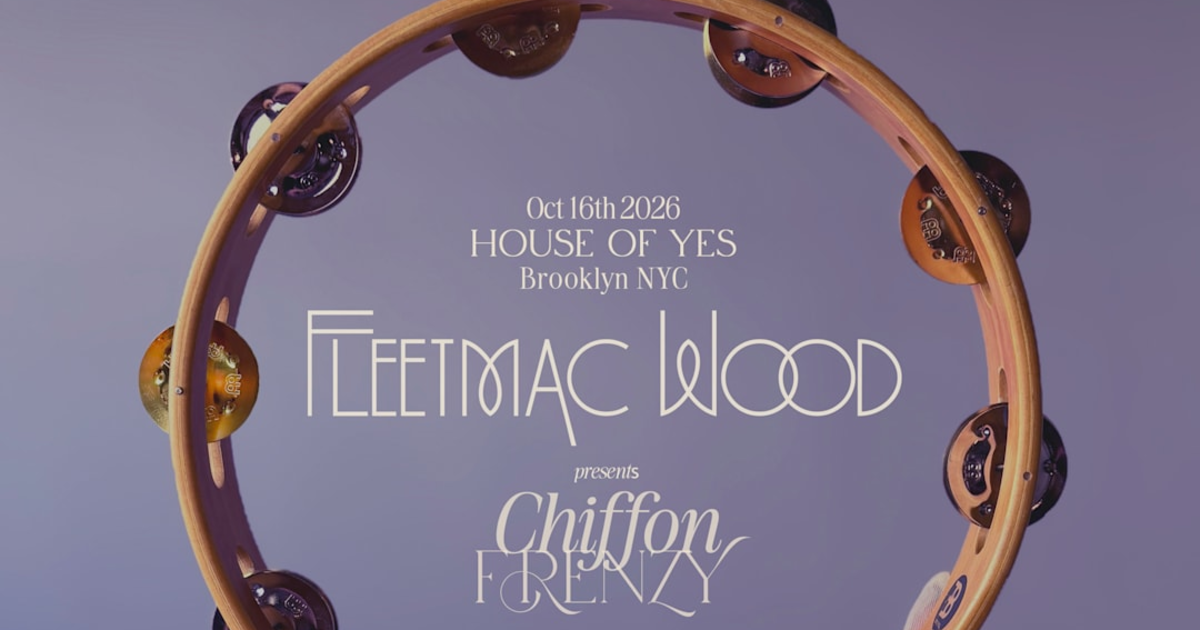 Fleetmac Wood at House of Yes