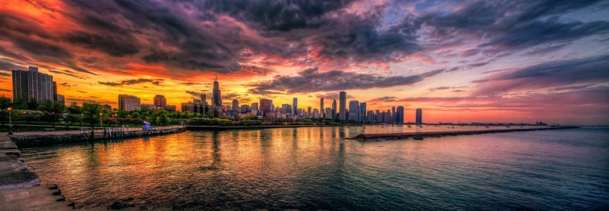 Afterwork Sunset or Fireworks Social Cruises on Lake Michigan