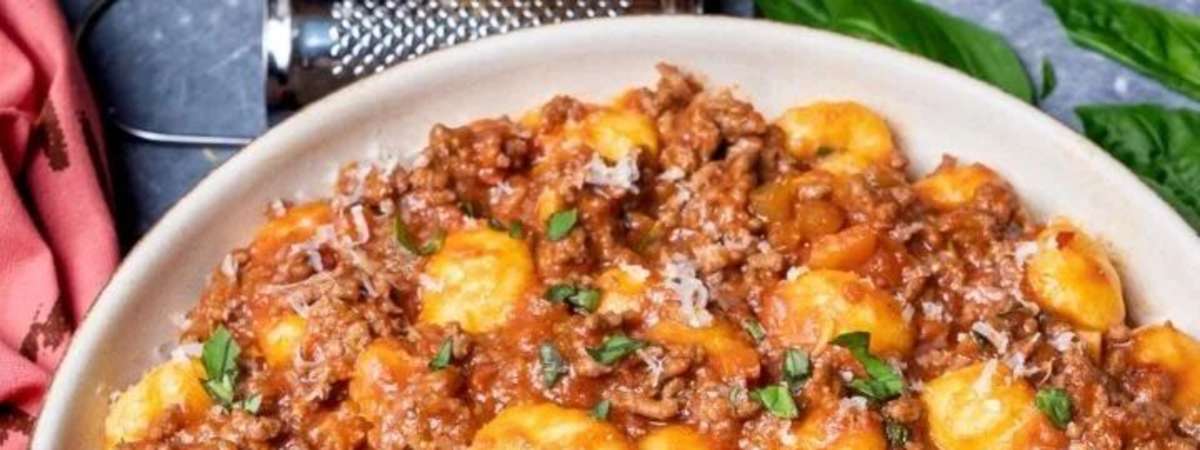 Gnocchi Bolognese