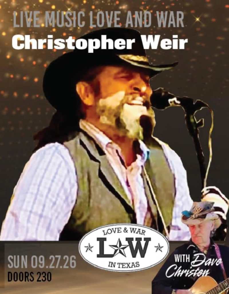 CHRISTOPHER WEIR | Shiner Sunday Series