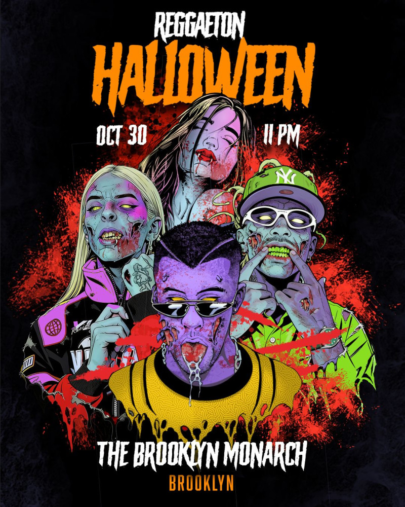 Reggaeton Halloween OCT 30 (21+)