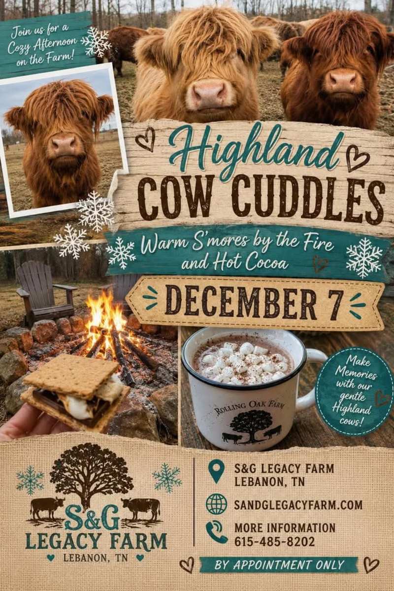 S'mores and Highland Cows Copy - Click for showtimes