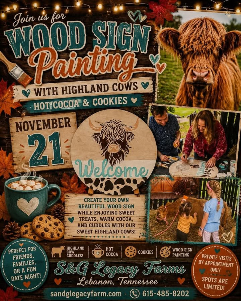 Afternoon of Painting and Cuddling Cows - Click for showtimes
