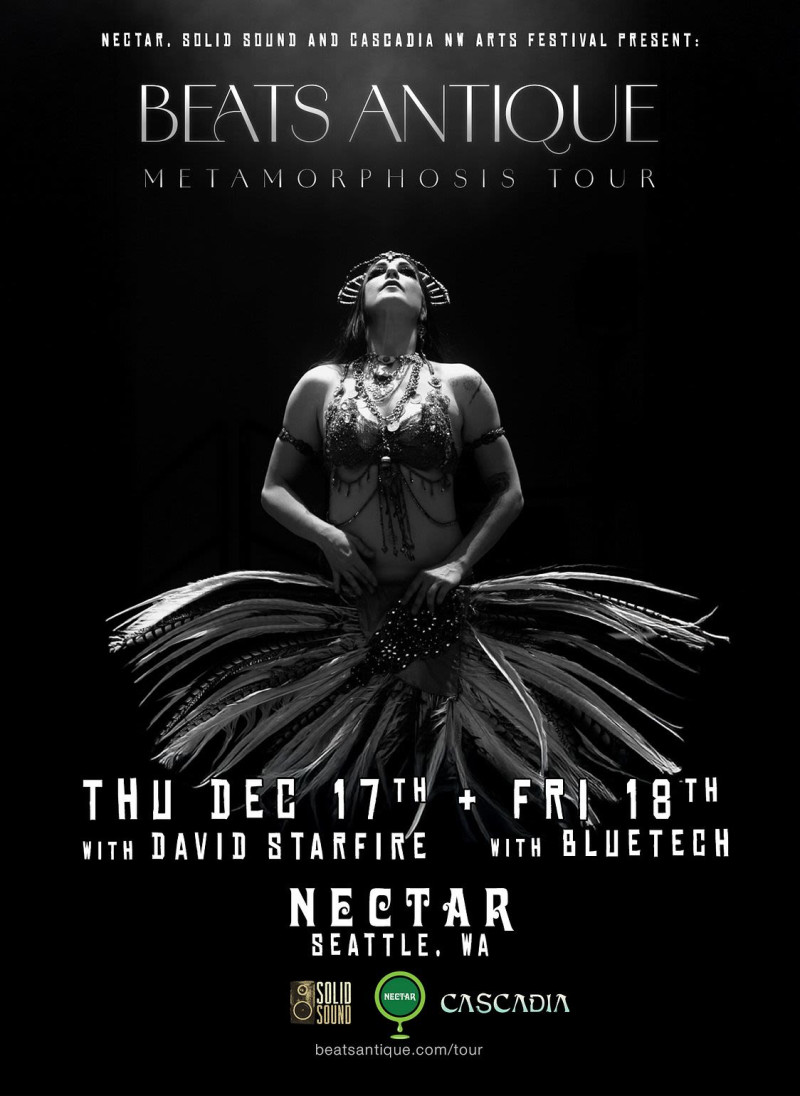 CASCADIA WINTER SOLSTICE WEEKEND Ft. BEATS ANTIQUE with Bluetech, Frequenzie