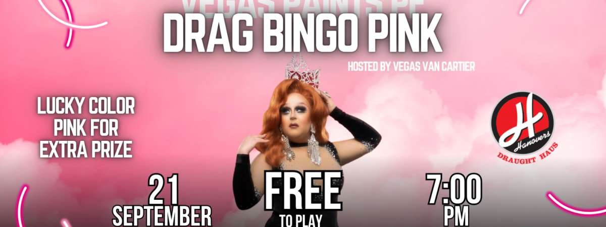 Paint Drag Bingo Pink at Hanovers Pflugerville
