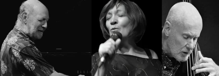 Marguerite Juenemann with Art Lande and Bill McCrossen