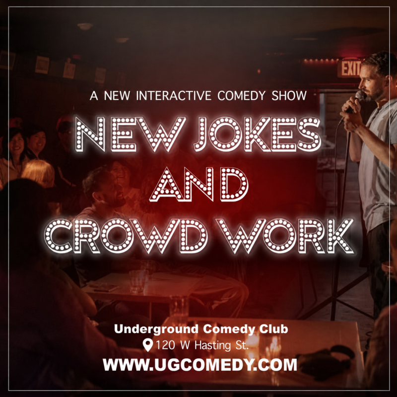 New Jokes & Crowd Work