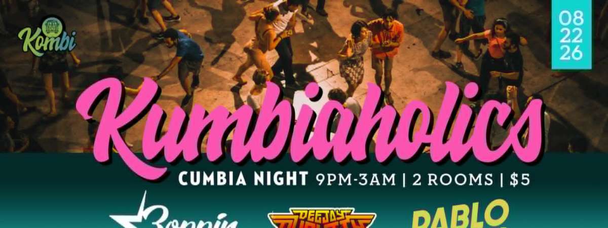 Kumbiaholics: Cumbia, Boogaloo, and Latin Beats Dance Party!