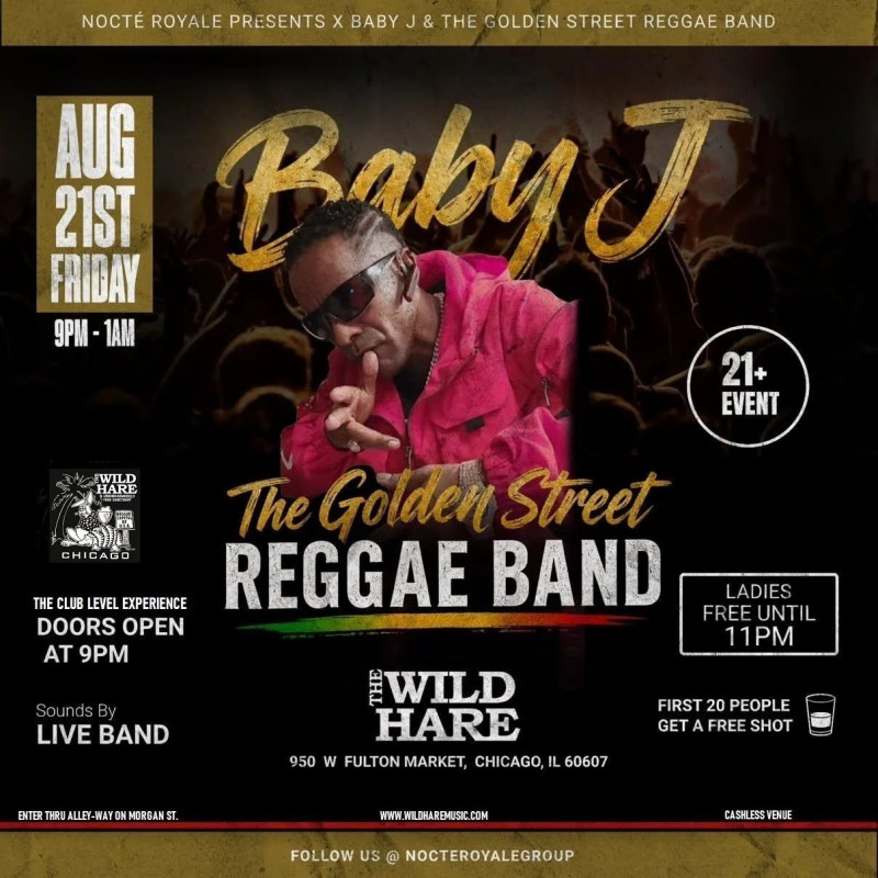 Baby J & GOlden street reggae band
