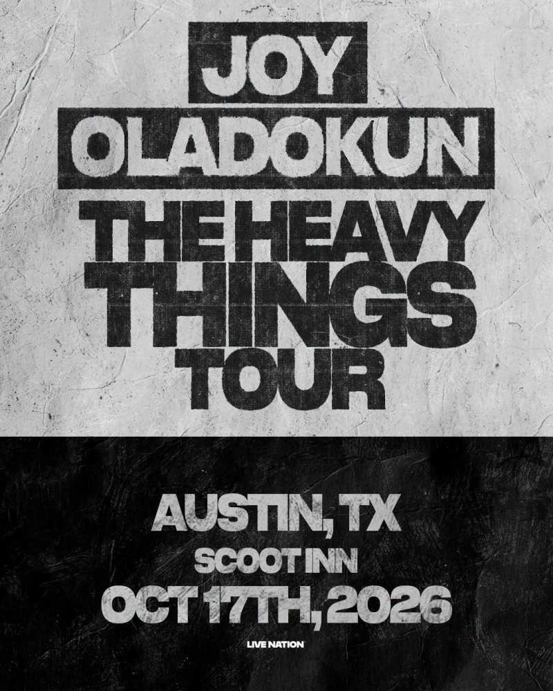 Joy Oladukun: The Heavy Things Tour