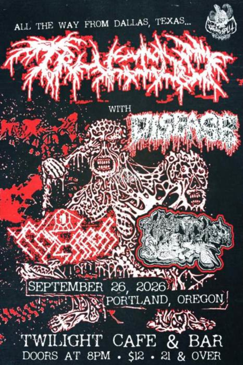 Trucido w/ Disease, Wretched Self, Secterror