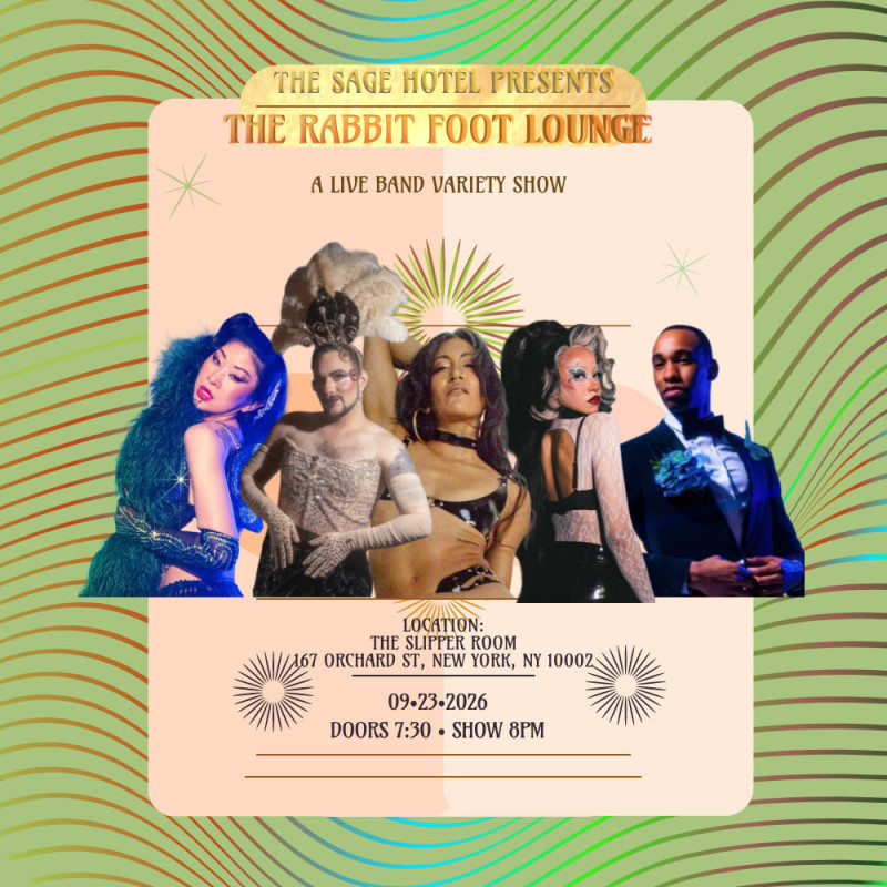 Guest Event: The Rabbit Foot Lounge.