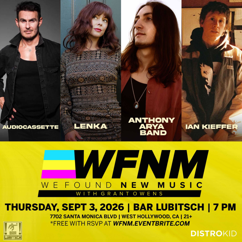 Lenka, Anthony Arya Band, Ian Kieffer, Audiocassette