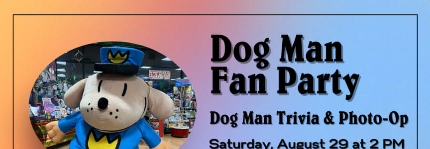 Dog Man Bark to School Costume Tour
