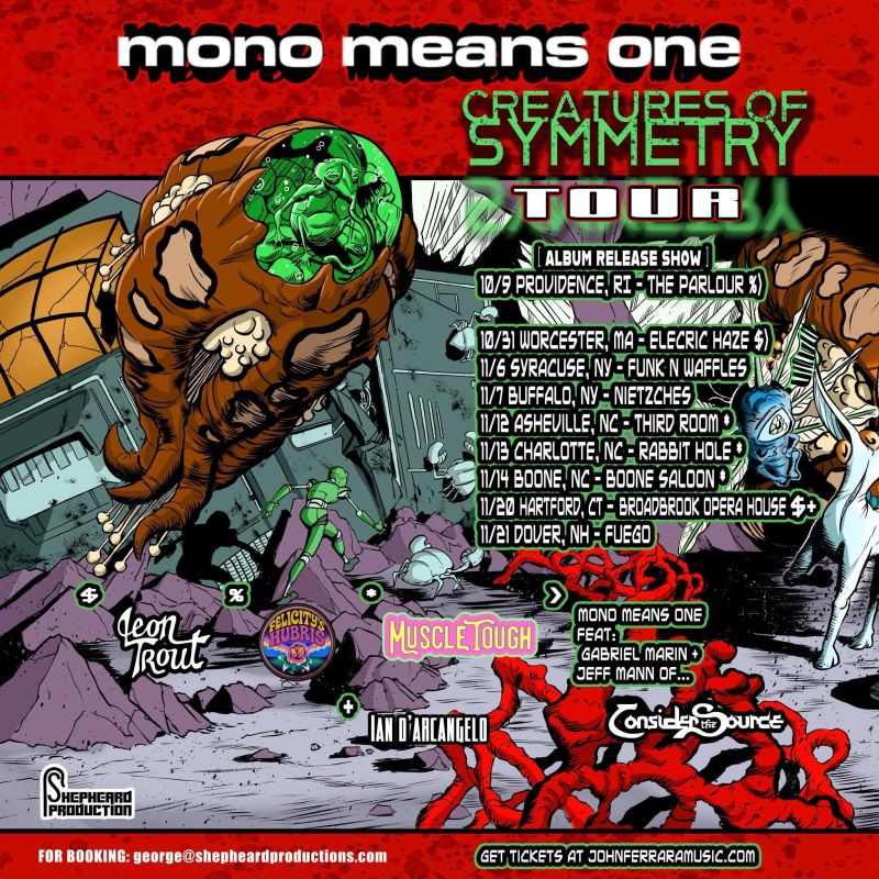 Leon Trout & Mono Means oNE (Album Release) WSG/Silver String
