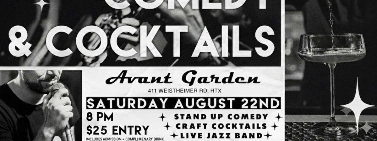 Comedy & Cocktails @ Avant Garden