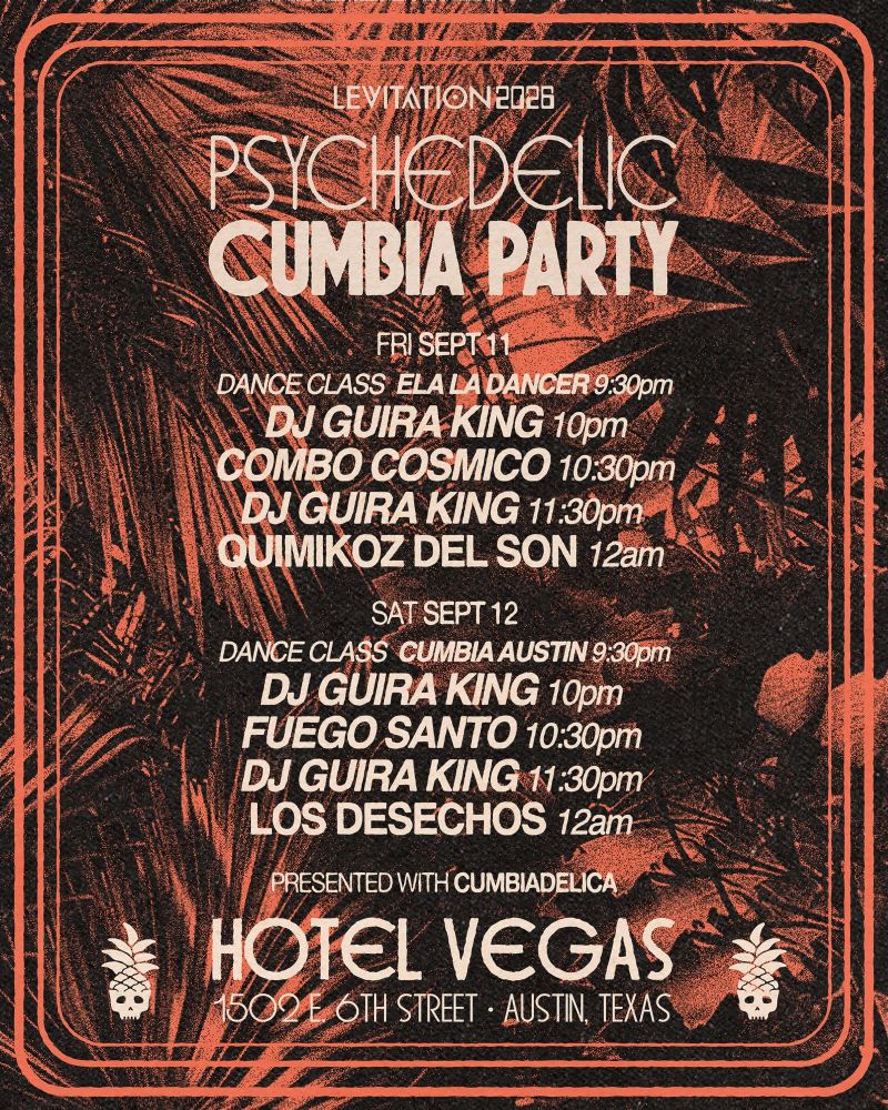 Psychedelic Cumbia Party w/ Los Desechos, Guira King & Fuego Santo