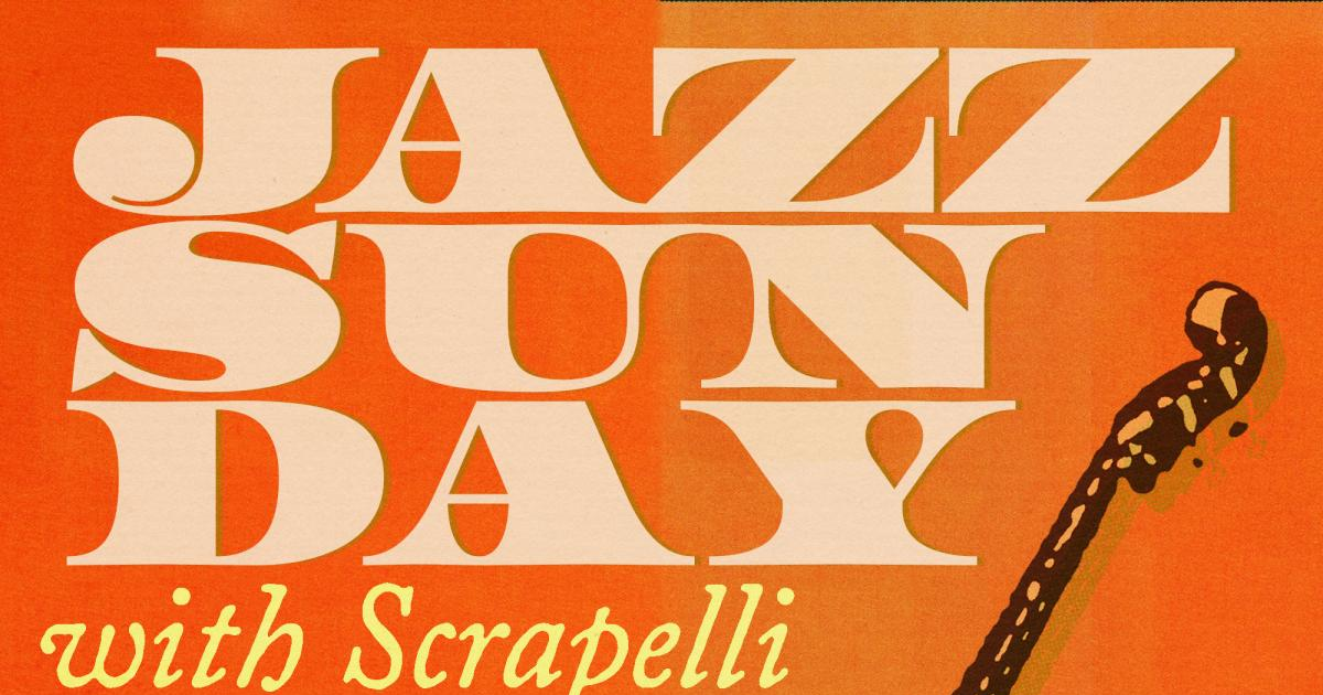 Jazz Sunday with Scrapelli Austin concert poster