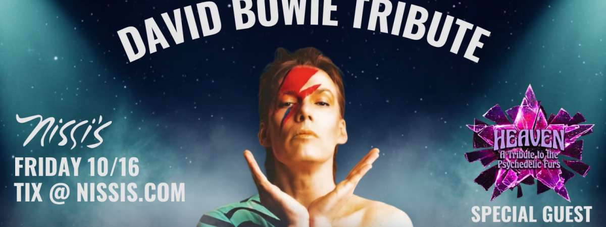 Electric Duke – Nat’l David Bowie Tribute with special guest Heaven “The Psychedelic Furs Tribute”