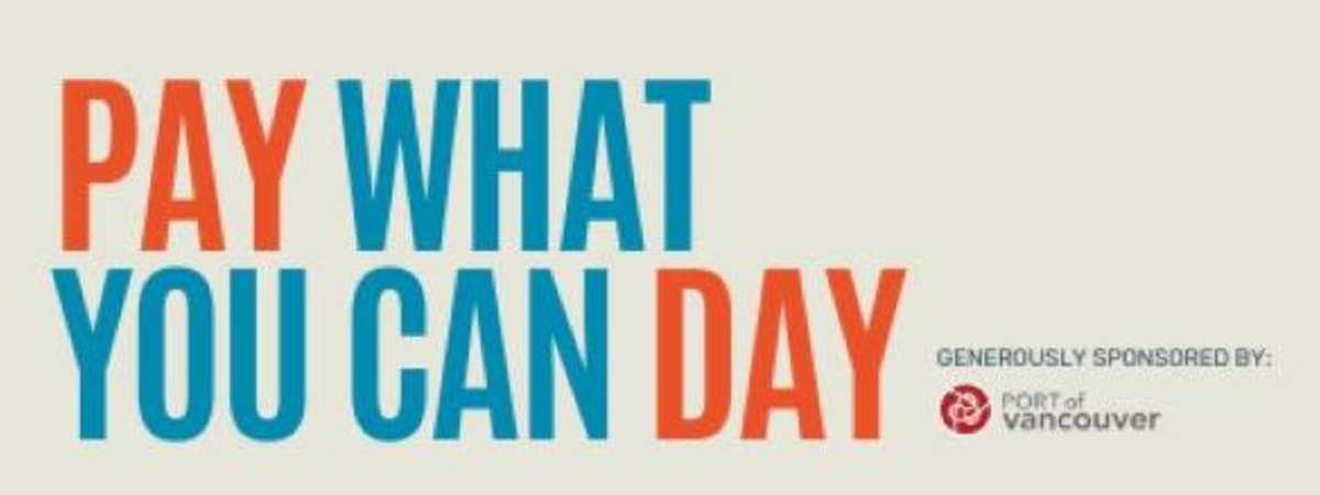 Pay What You Can Day