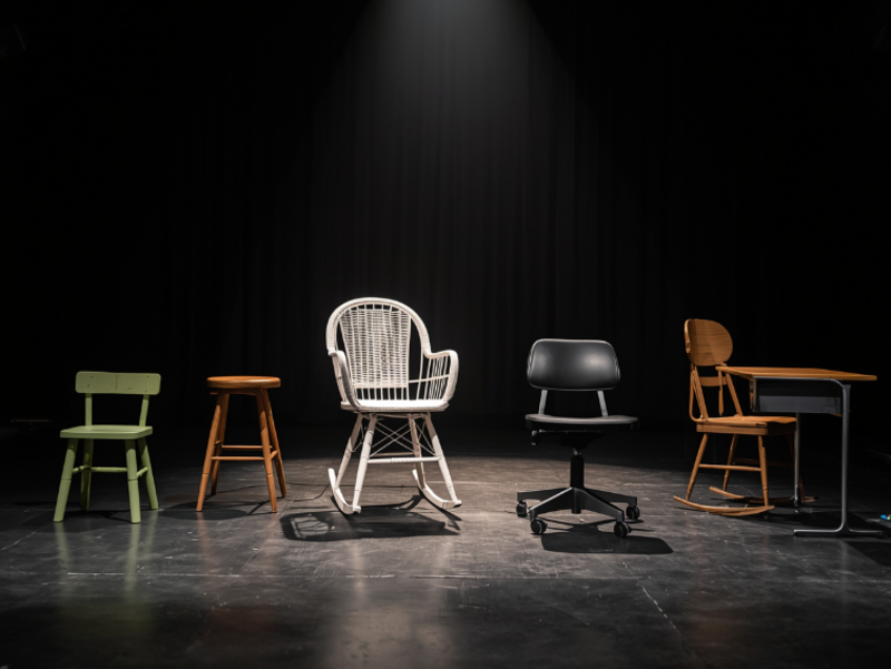 Eclectic Chairs 2, Patricia Zogar