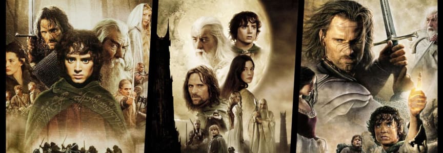 THE LORD THE RINGS trilogy (Labor Day weekend)