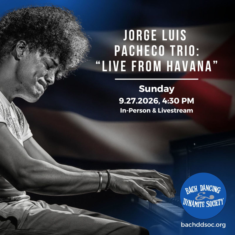 JORGE LUIS PACHECO TRIO: “Live from Havana”