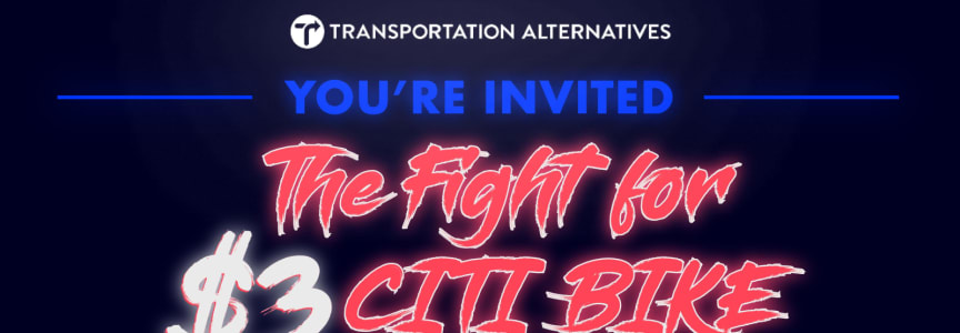 $3 Citi Bike Campaign Launch Party