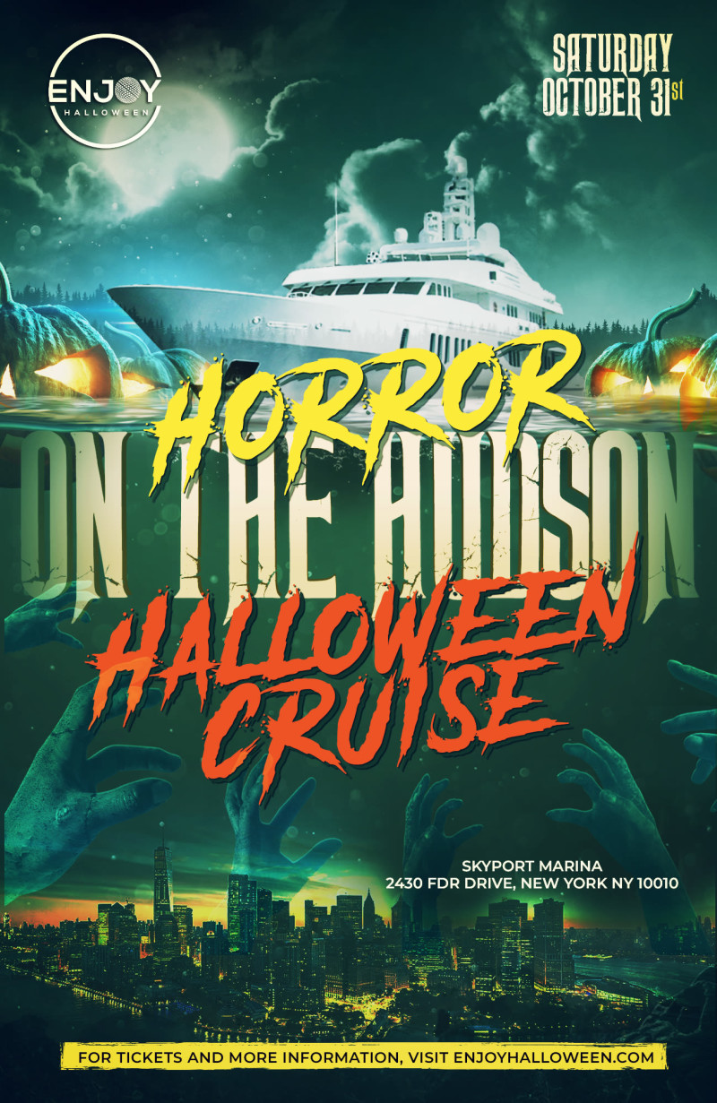 Horror on the Hudson Halloween Yacht Party Cruise NYC
