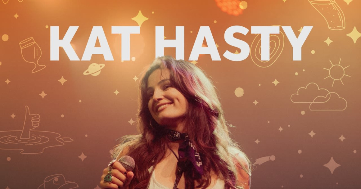 Kat Hasty with Travis Roberts Austin concert poster