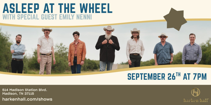 Asleep at the Wheel with Special Guest Emily Nenni