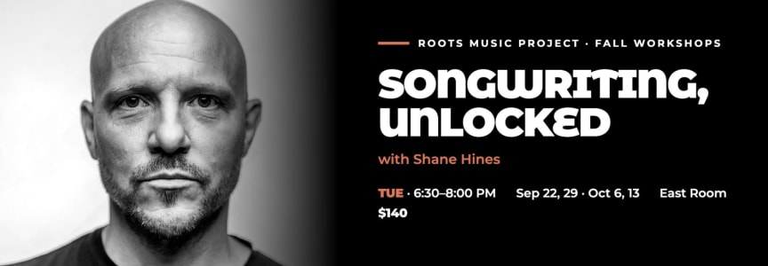 RMP WORKSHOP - Songwriting 101: Finding Your Voice and Confidence