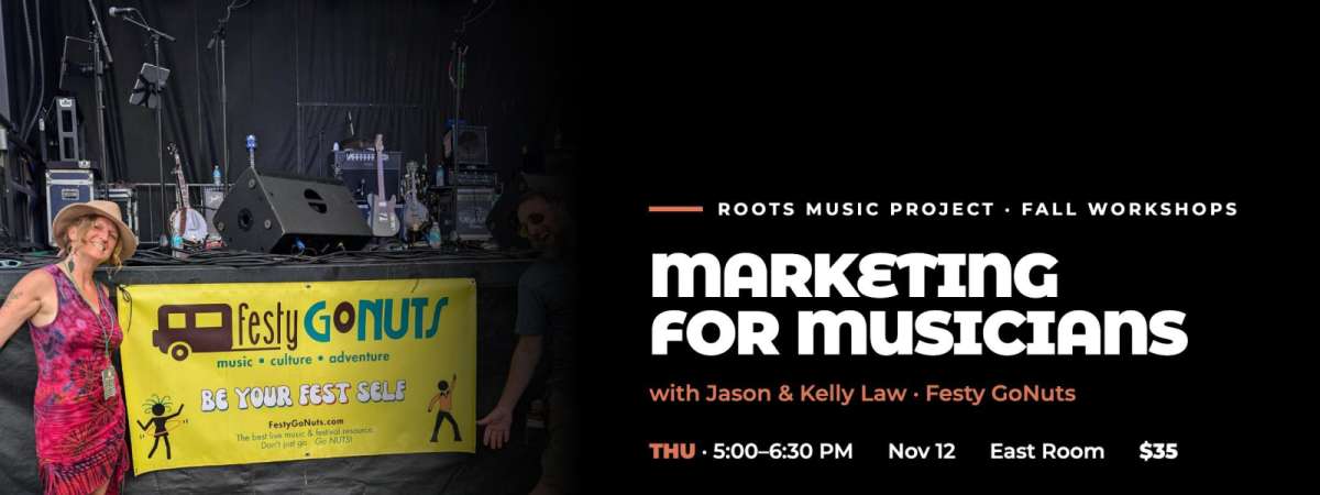 RMP WORKSHOP - Marketing for Musicians