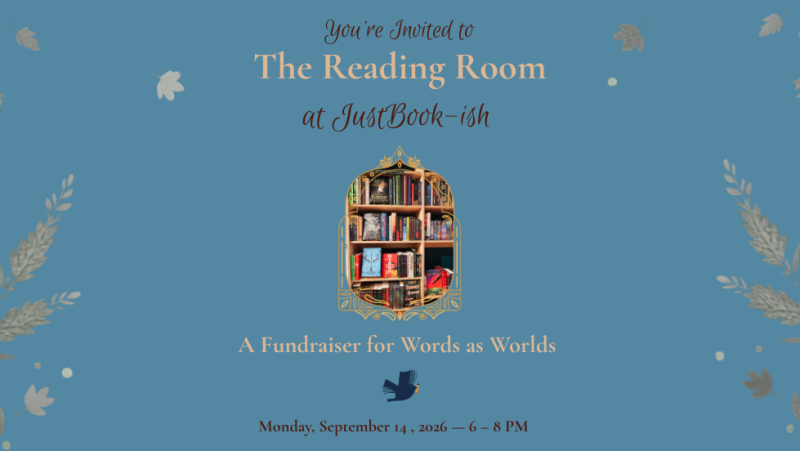 The Reading Room: A Fundraiser at JustBook-ish