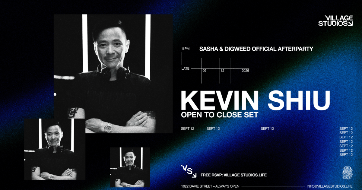 Kevin Shiu (Open To Close) [Sasha & John Digweed Afterparty]