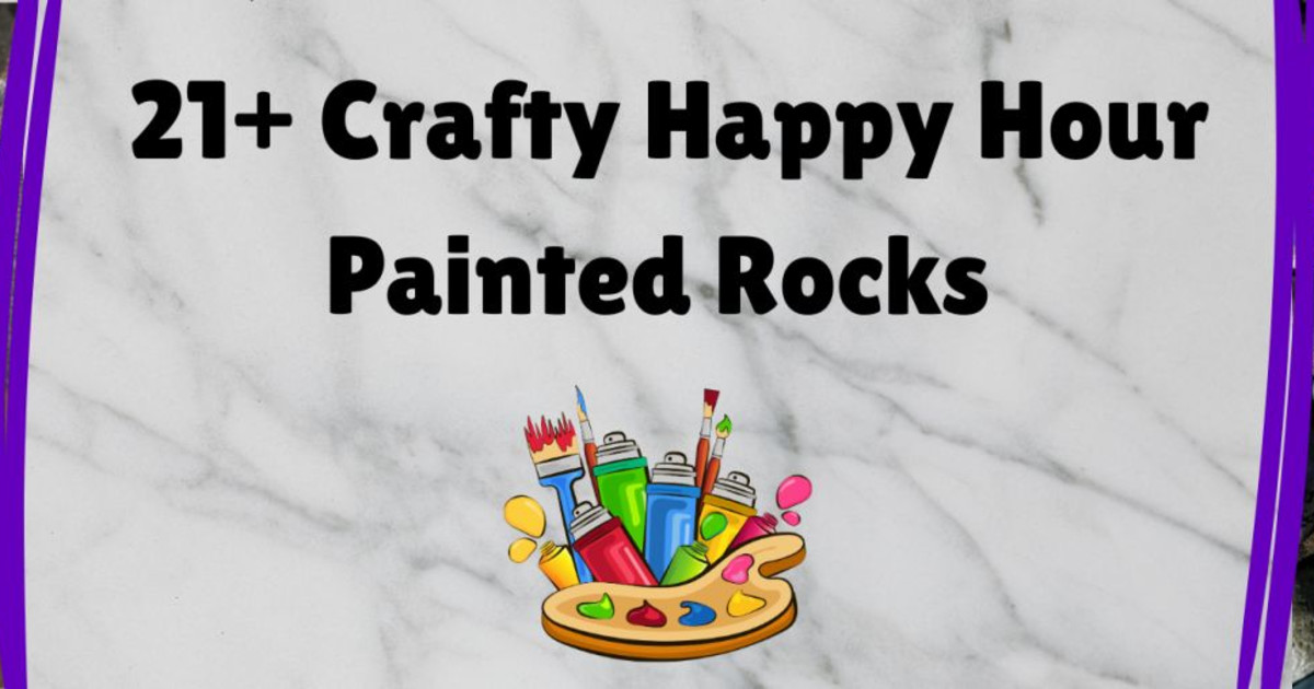 21+ Crafty Happy Hour: Painted Rocks at Make at Rosie