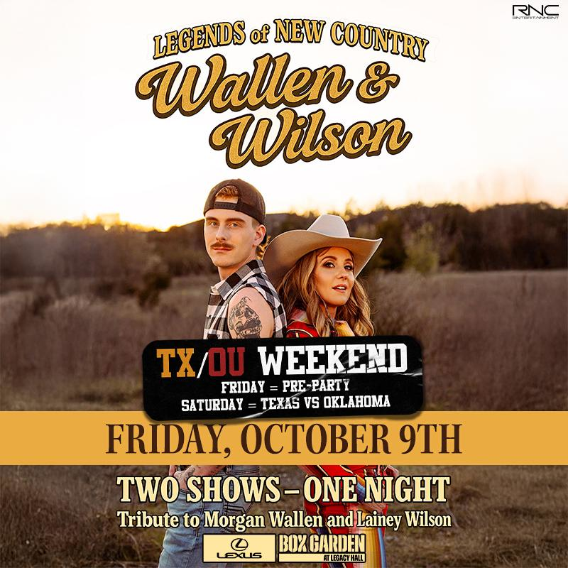 Legends of New Country: Tributes to Morgan Wallen & Lainey Wilson