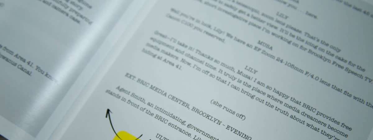 Fundamentals of Screenwriting, online