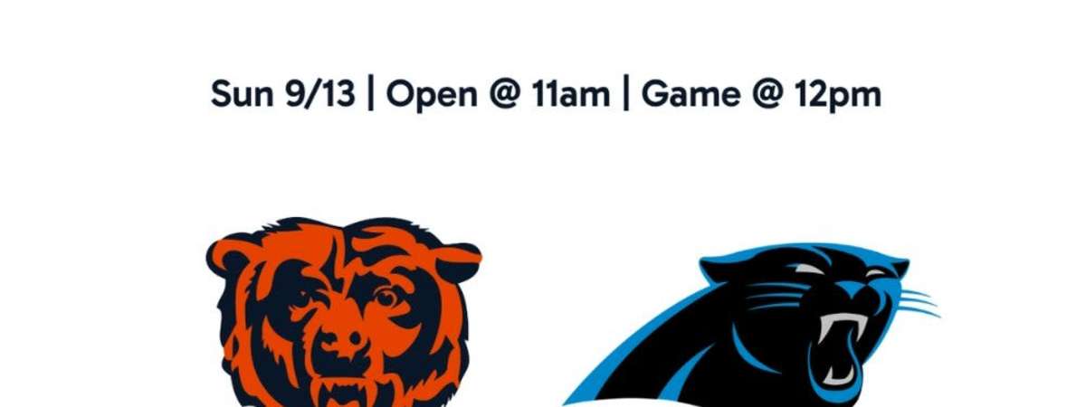 Chicago Bears vs. Panthers | Season Opener Watch Party