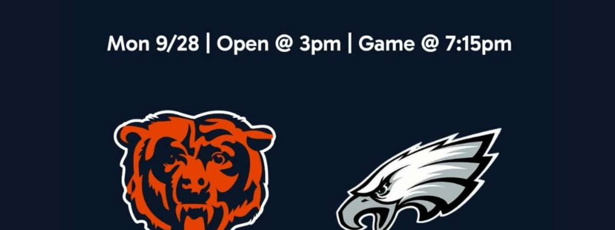 Chicago Bears vs. Eagles | Bear Down Watch Party
