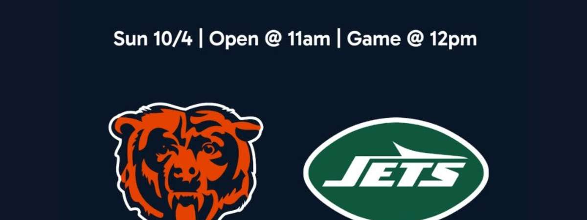 Chicago Bears vs. Jets | Bear Down Watch Party