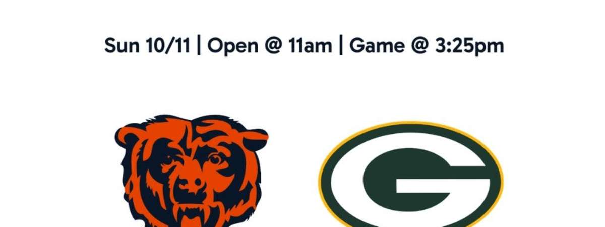 Chicago Bears vs. Packers | Bear Down Watch Party