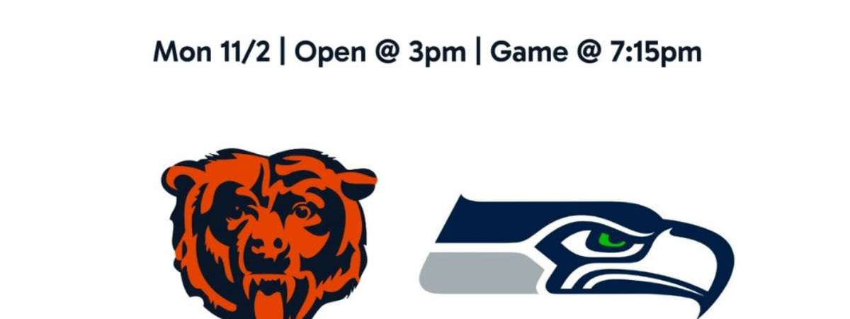Chicago Bears vs. Seahawks | Bear Down Watch Party