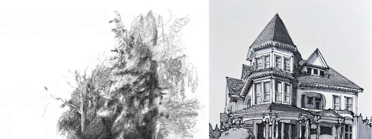 Sketching with Ian De Hoog, Broderick Wong & Urban Sketchers Vancouver