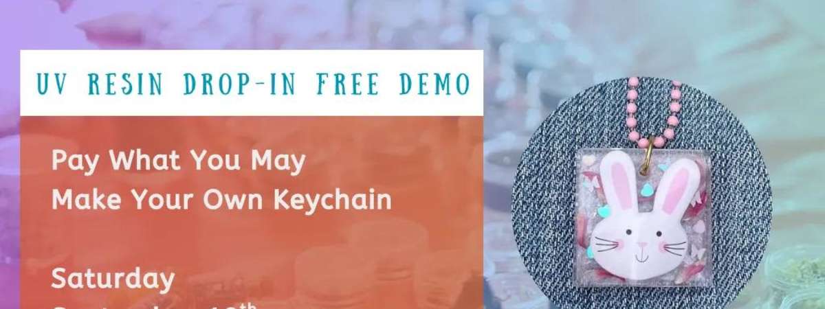 UV Resin Drop In Workshop