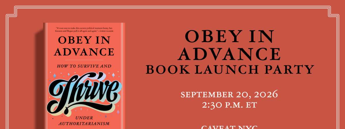 Obey in Advance Book Launch Party