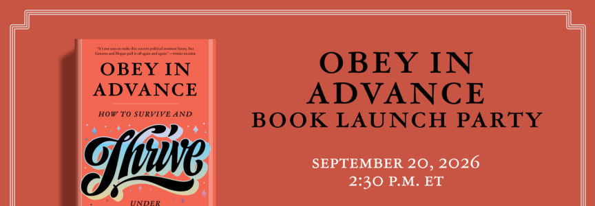 Obey in Advance Book Launch Party